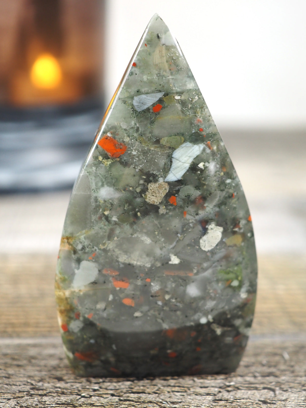 African Bloodstone Flame E