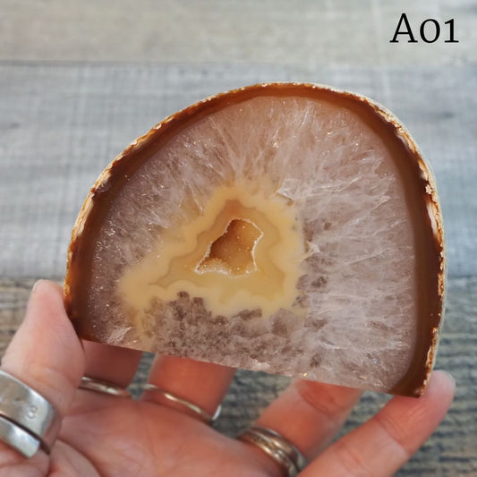 Agate from Brazil A01-A04 - You Choose!