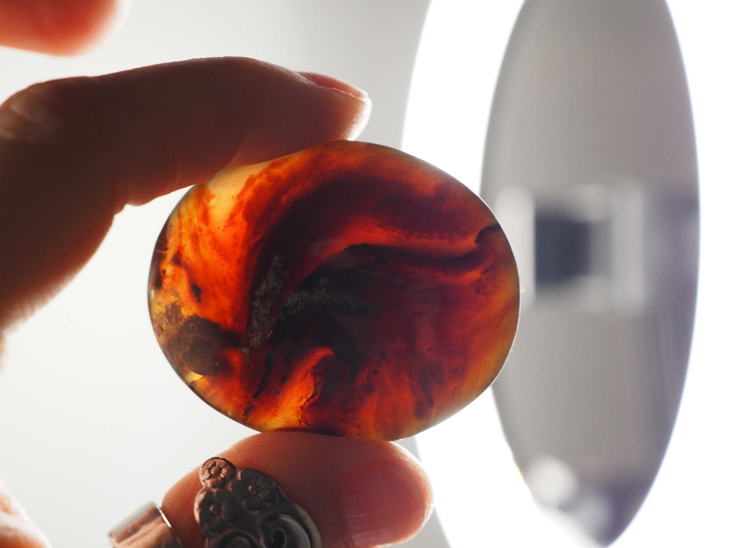 Amber Palmstones