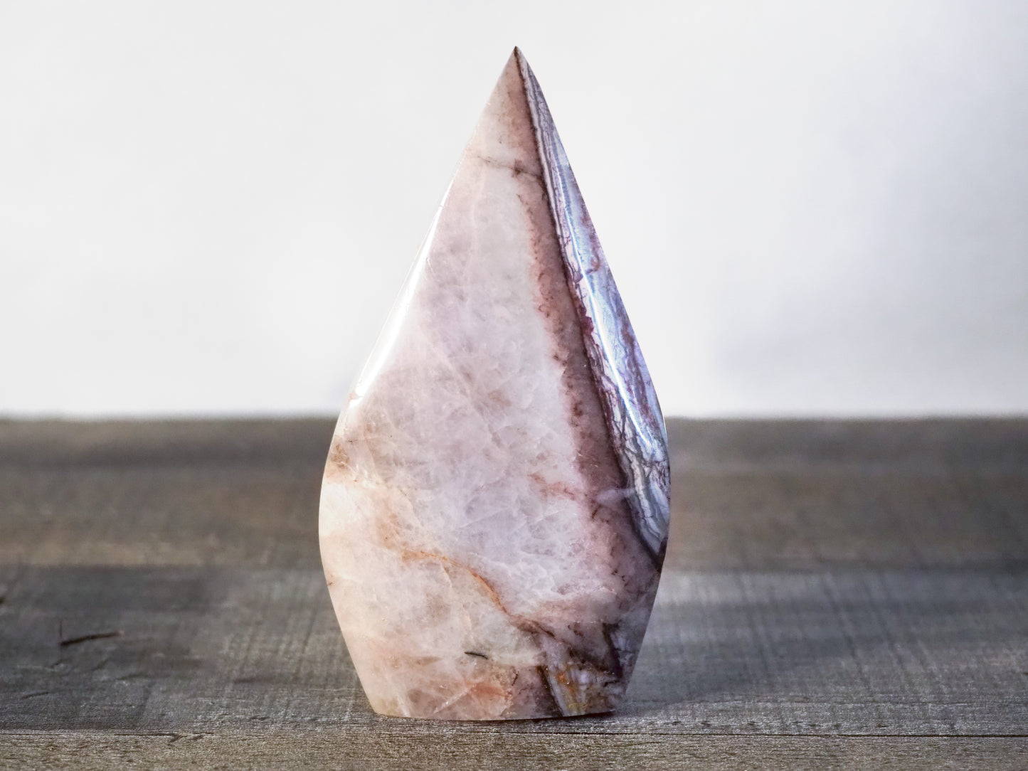 Amethyst and Banded Agate Flame F