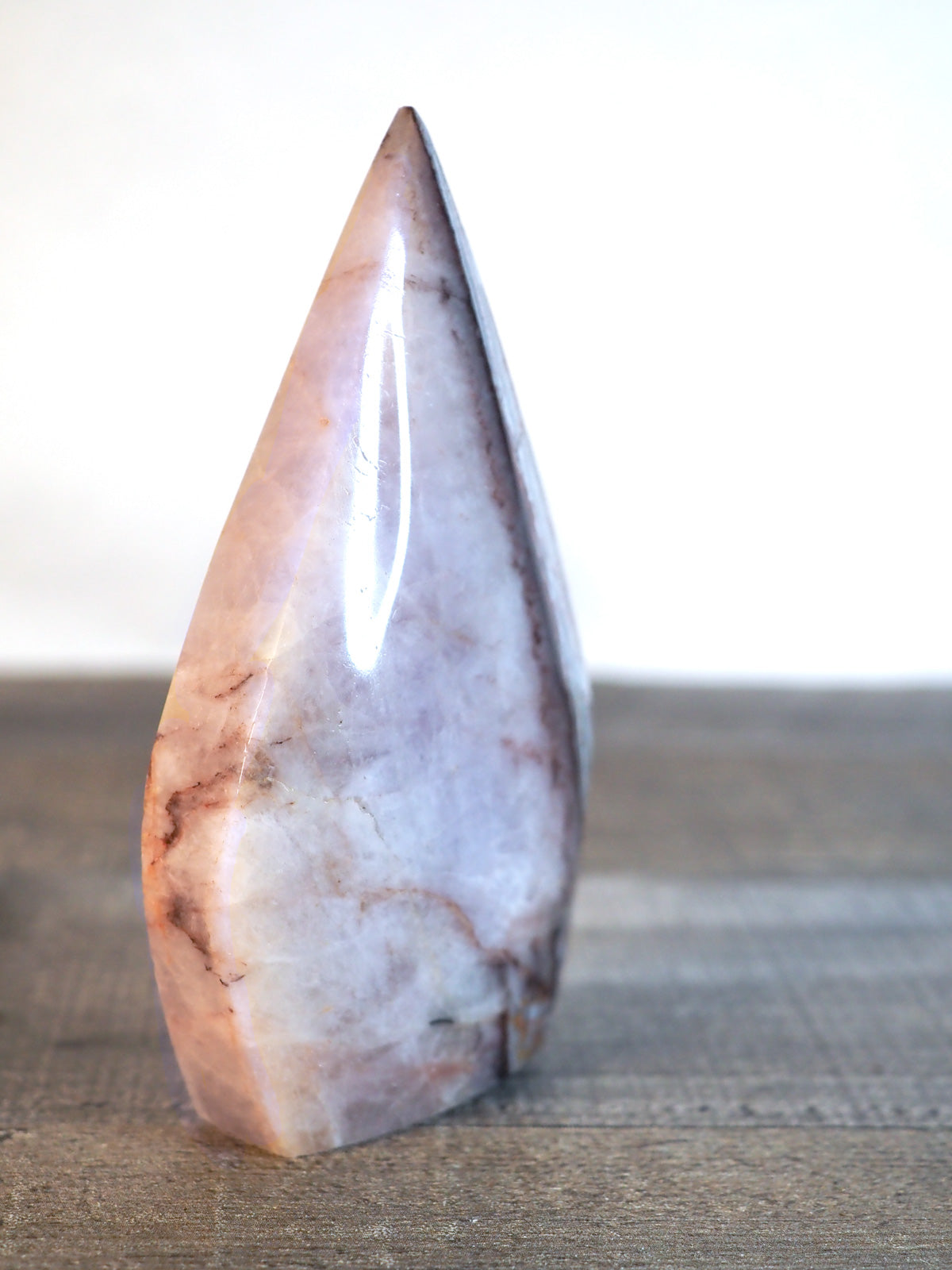 Amethyst and Banded Agate Flame F