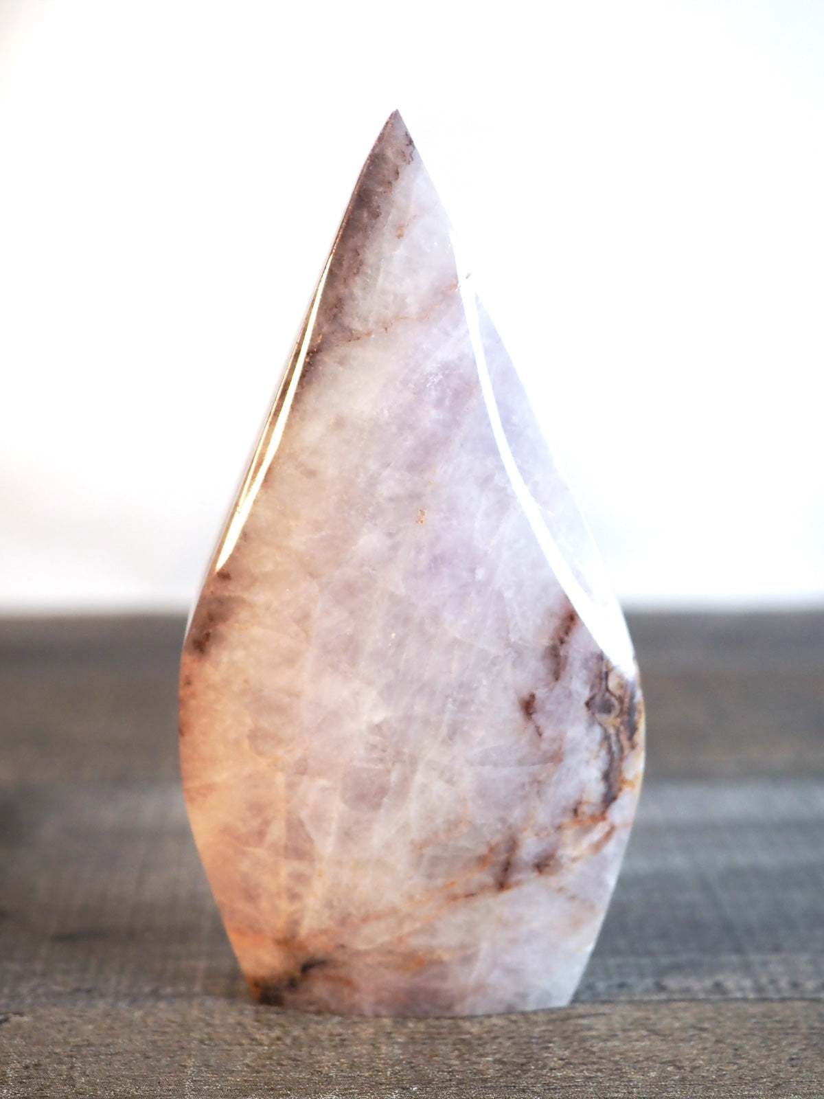 Amethyst and Banded Agate Flame F