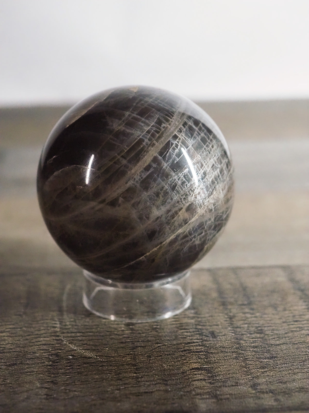 Black Moonstone Sphere B