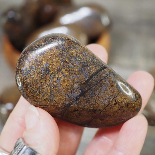 Extra-large Bronzite Tumbles from Brazil