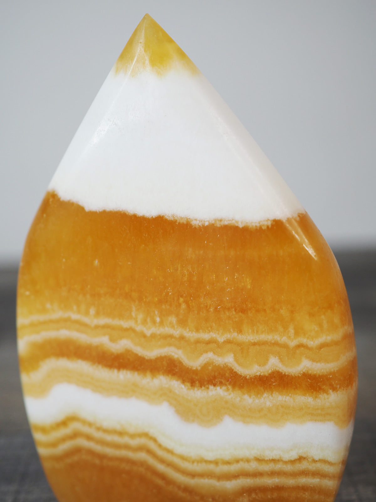 Candy Corn Calcite Flame A