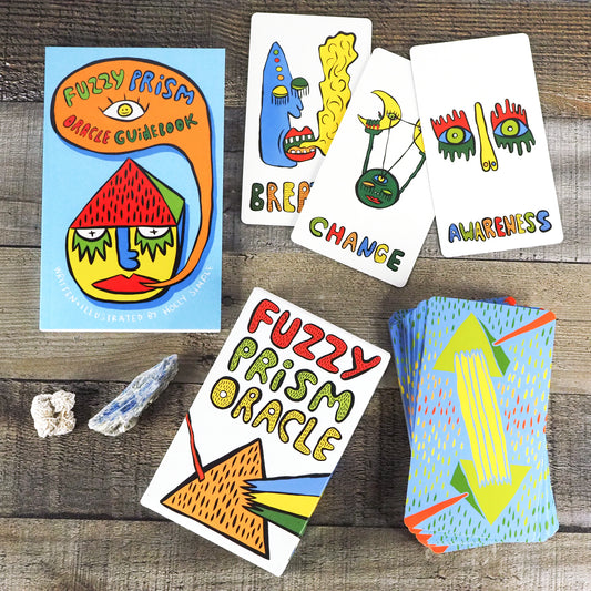 Fuzzy Prism Oracle Deck and Guidebook by Holly Simple