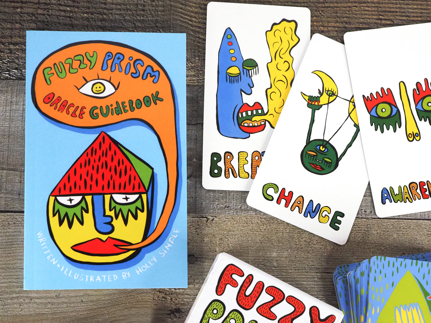 Fuzzy Prism Oracle Deck and Guidebook by Holly Simple