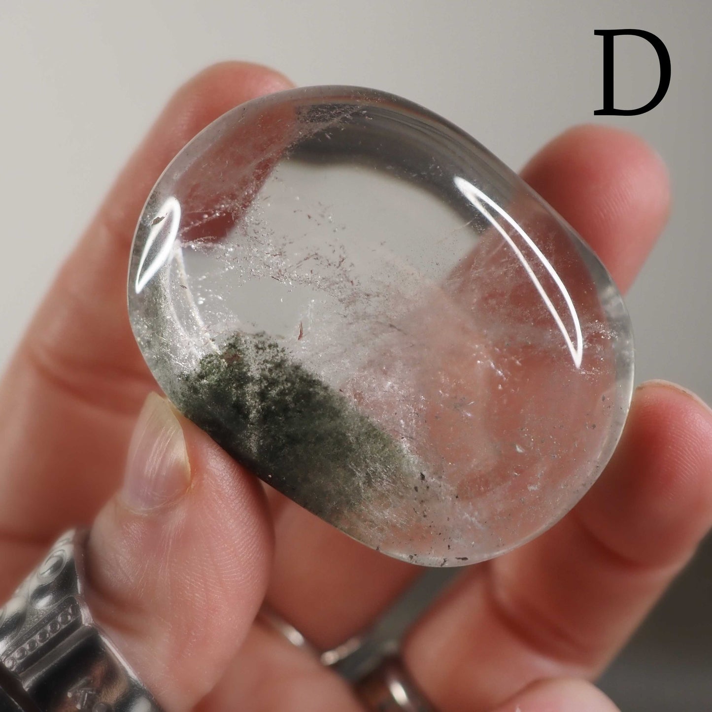 Garden Quartz Lodolite Palmstones - You Choose!