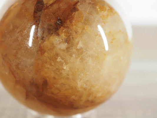 Golden Healer Hematoid Quartz Sphere B
