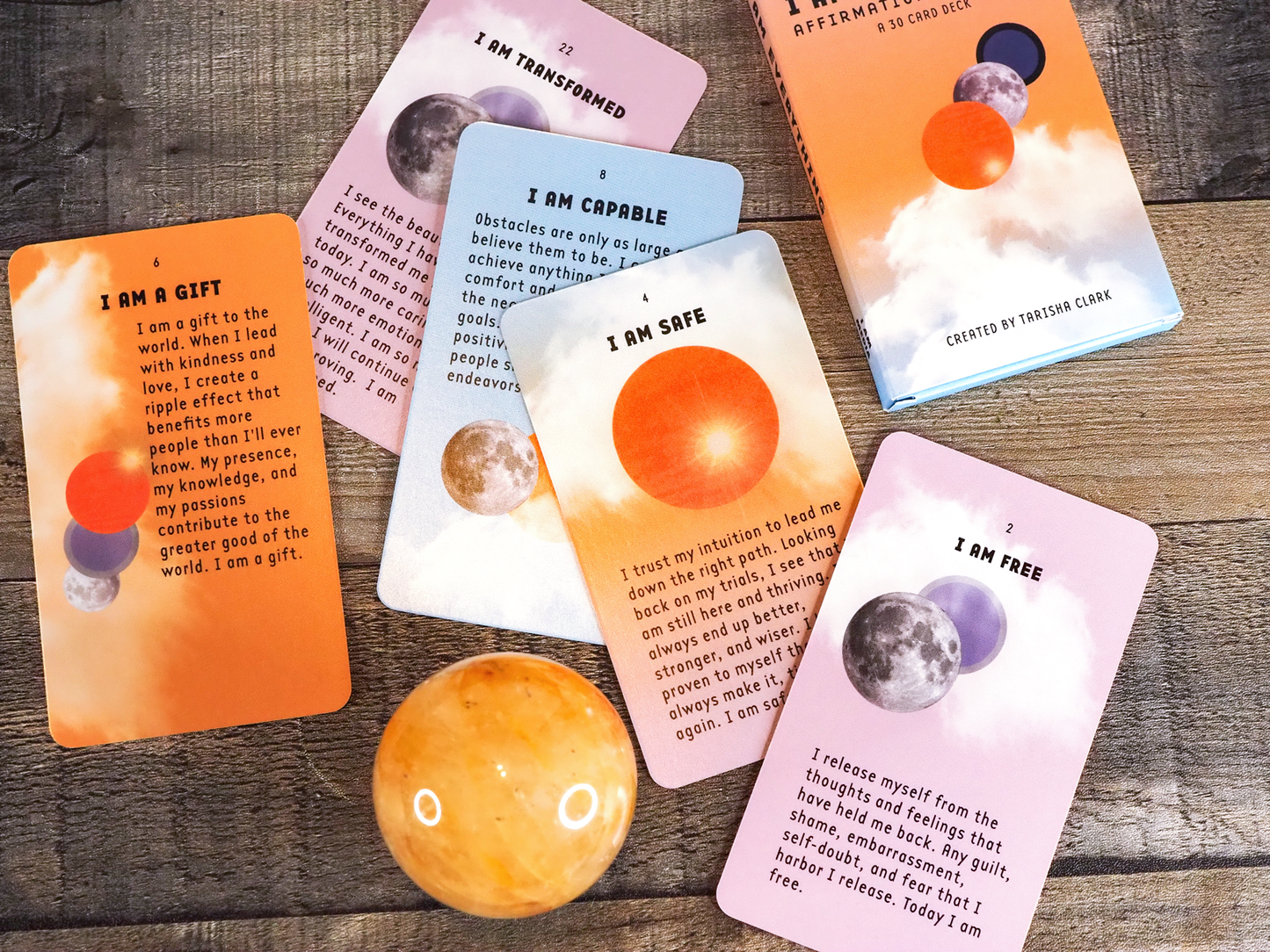 I Am Everything Affirmation Card Deck by Tarisha Clark
