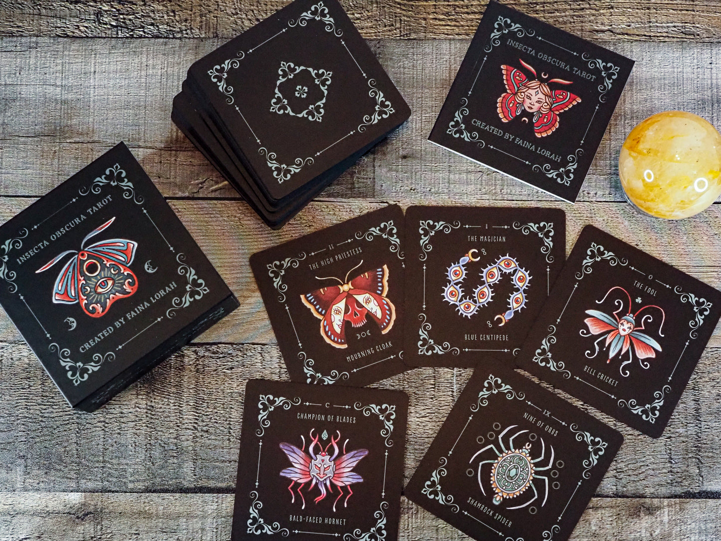 Insecta Obscura Tarot by Faina Lorah