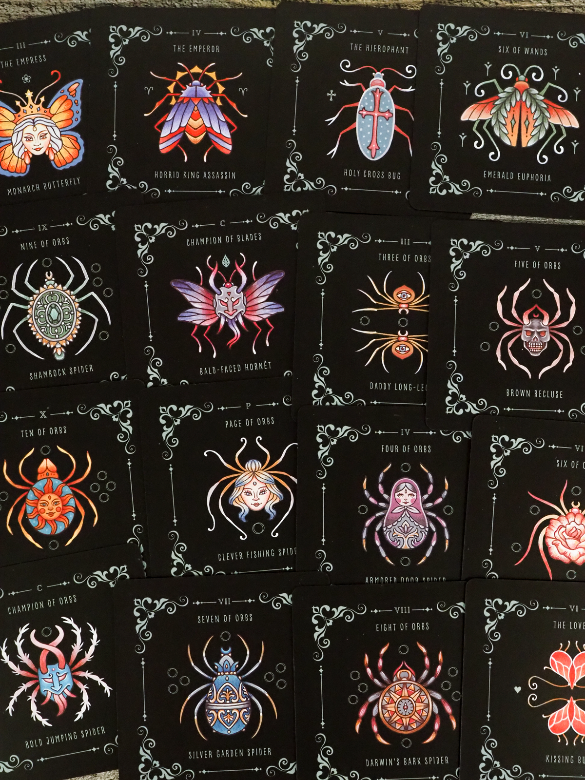 Insecta Obscura Tarot by Faina Lorah