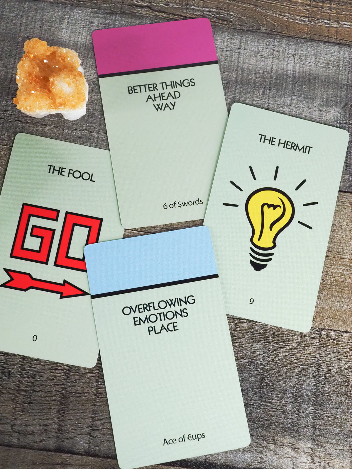 Life is Like a Board Game Tarot by Kaleidadope