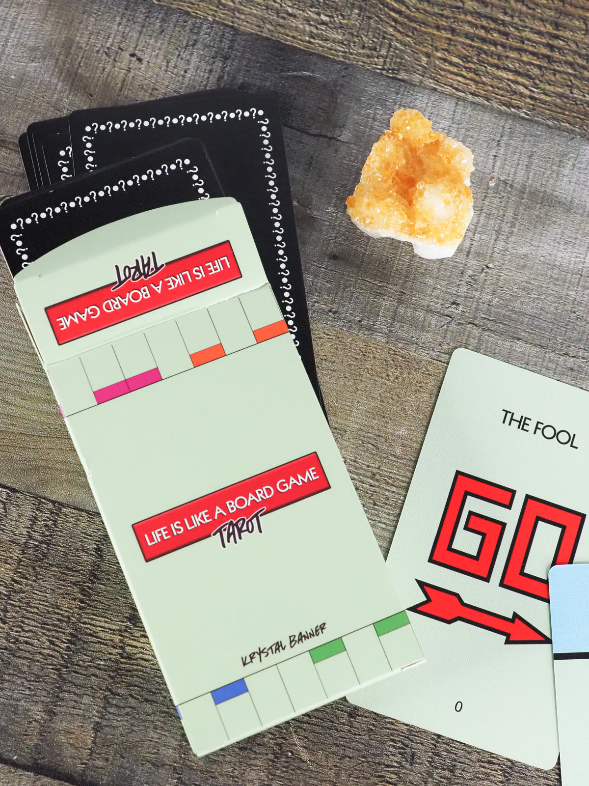 Life is Like a Board Game Tarot by Kaleidadope