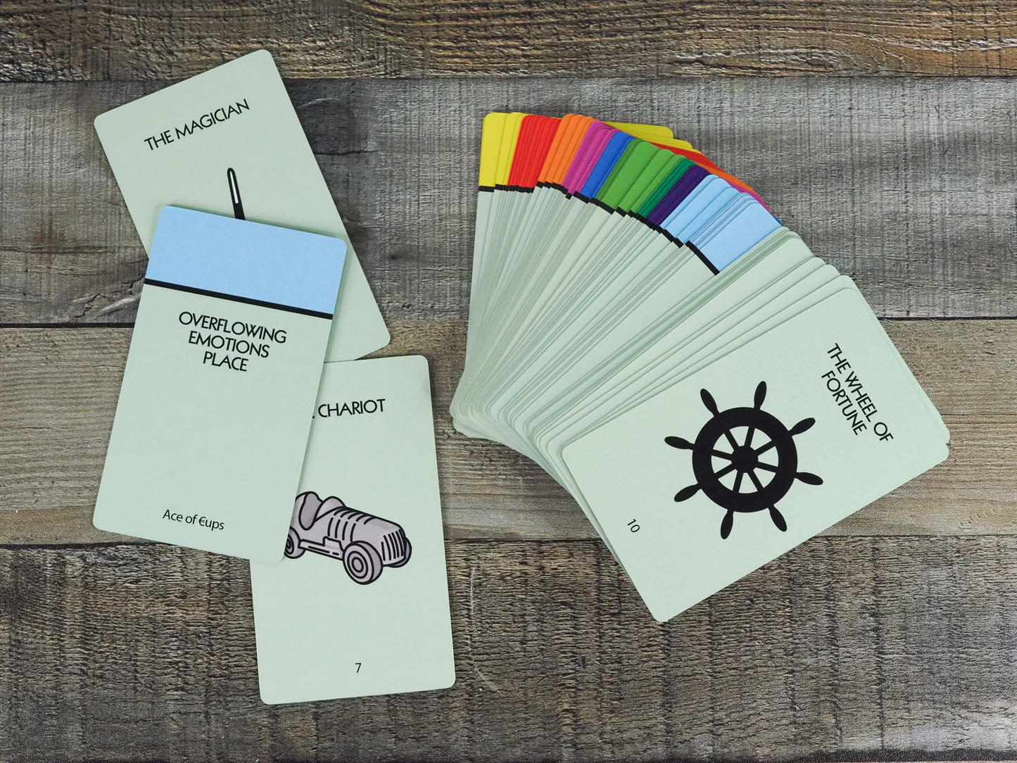 Life is Like a Board Game Tarot by Kaleidadope
