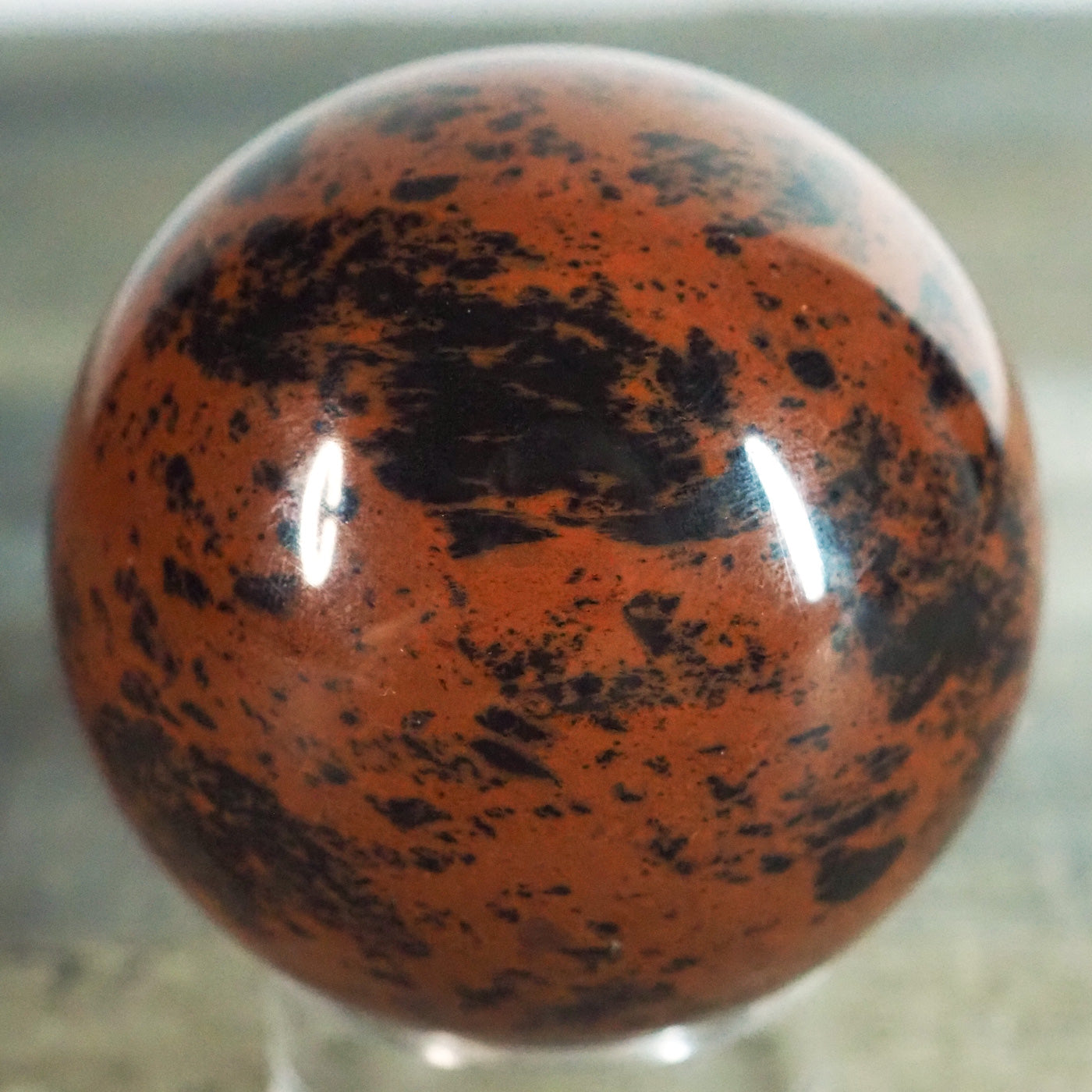 Mahogany Obsidian Sphere A