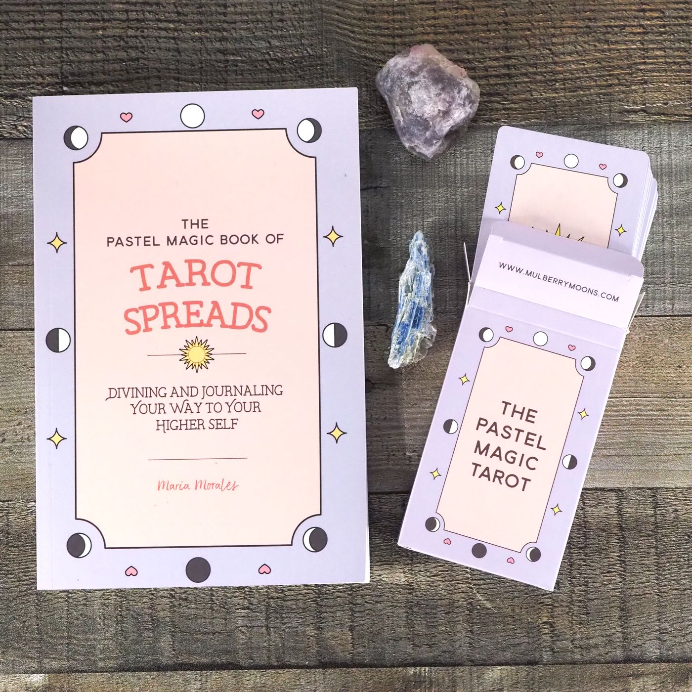 Pastel Magic Tarot and Tarot Spread Journal by Mulberry Moons