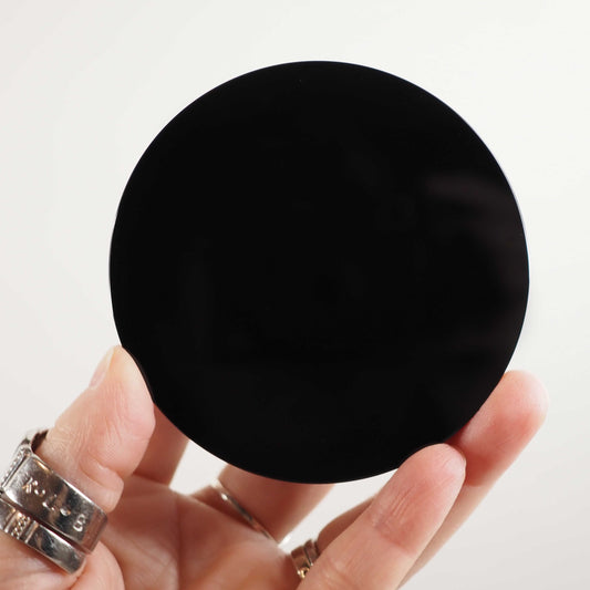Obsidian Scrying Mirrors