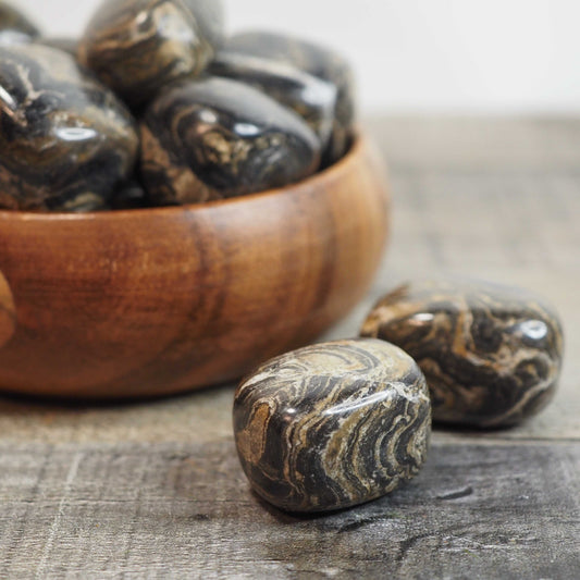 Peruvian Stromatolite Tumbles
