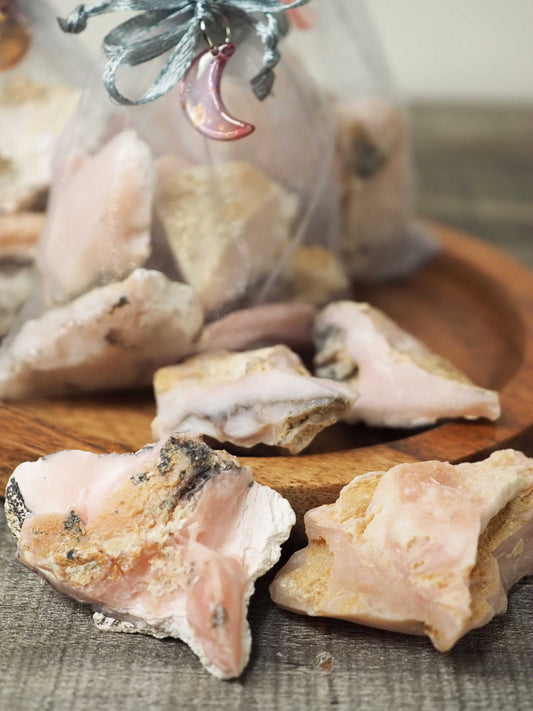 Peruvian Pink Opal Magic Sacks