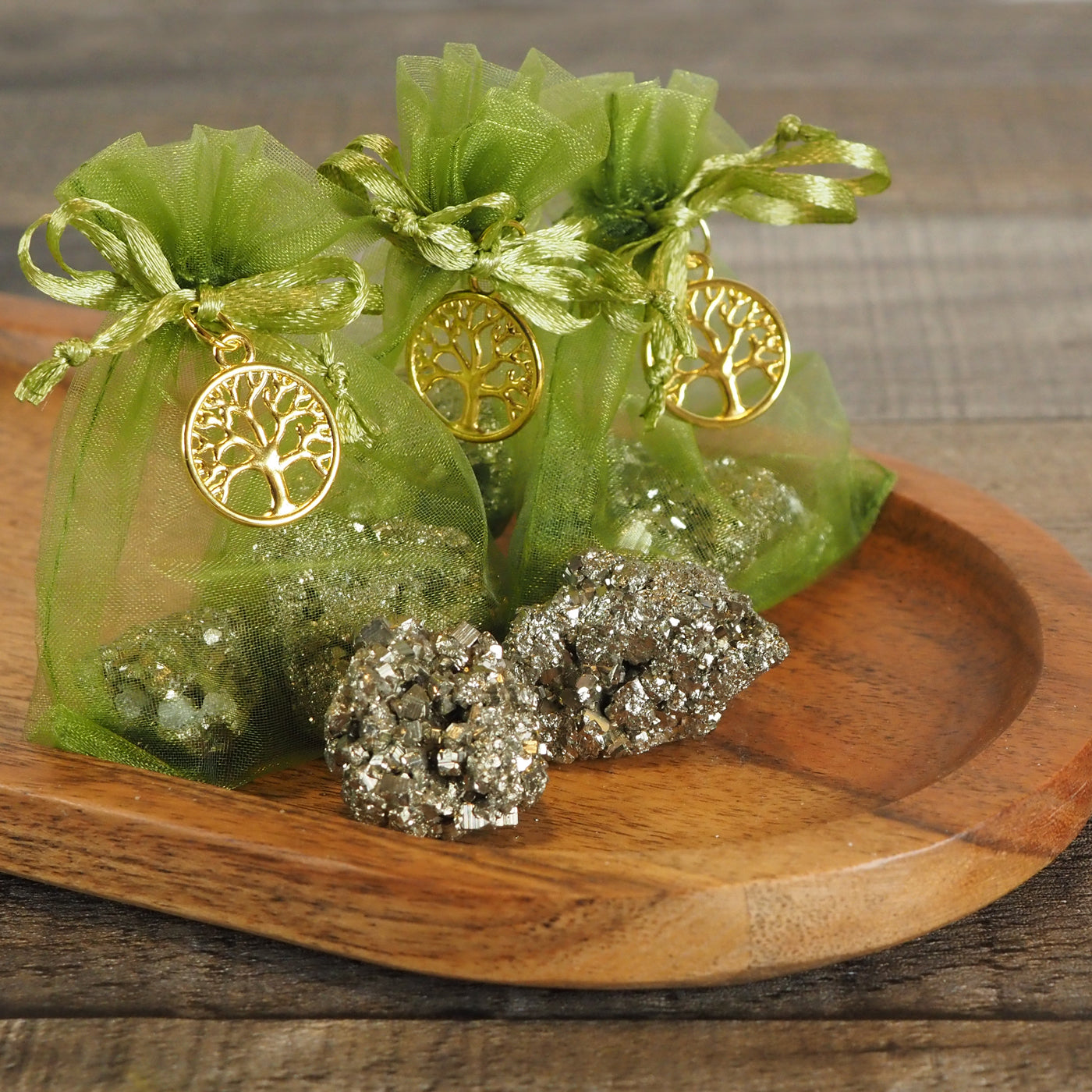Peruvian Pyrite Magic Sacks