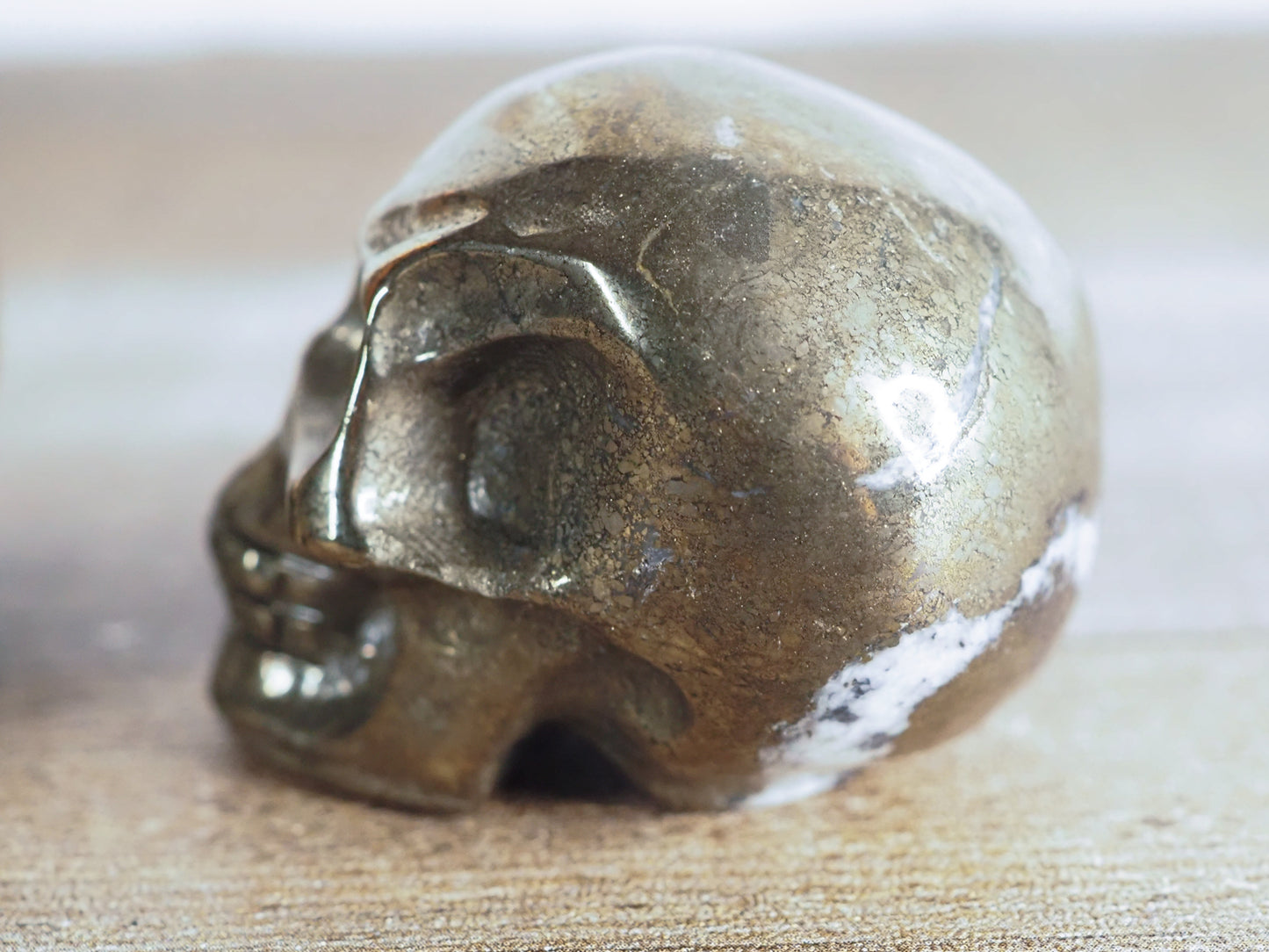 Shimmery Pyrite Pirate's Treasure Mini Skulls