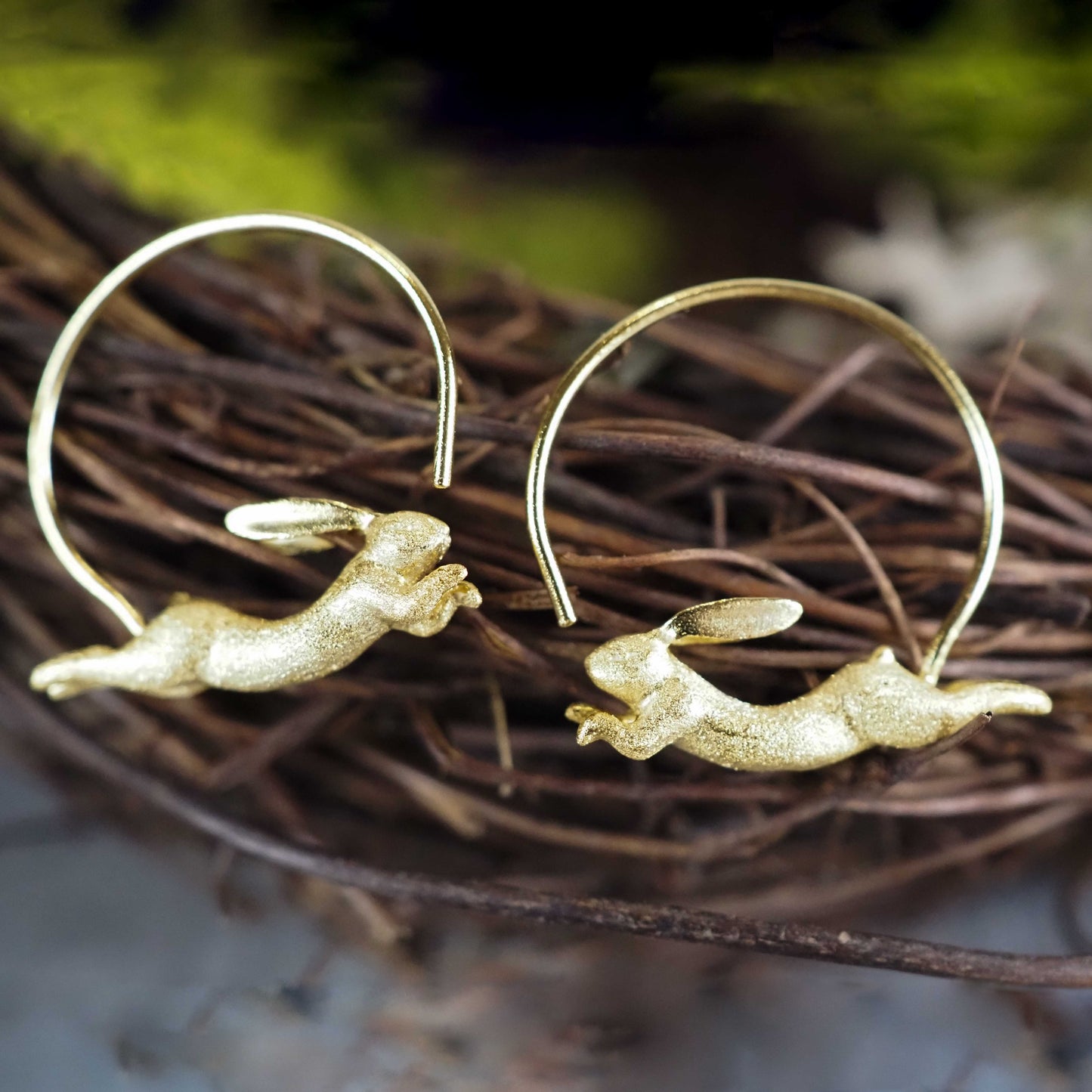 Running Bunny Earrings