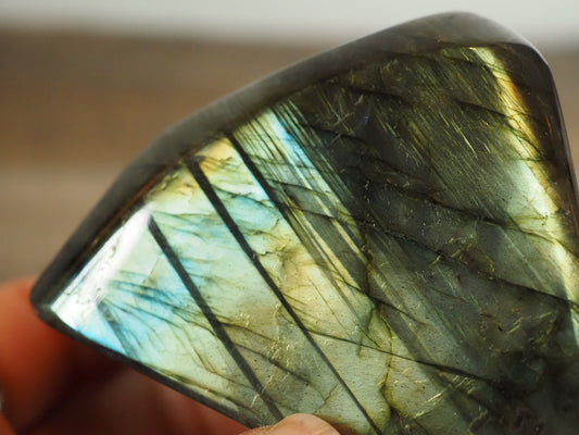 Dual-Flash Labradorite Freeform B