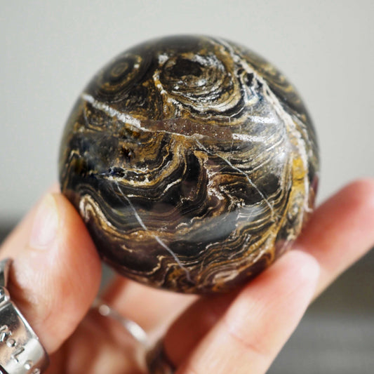 Peruvian Stromatolite Sphere - B