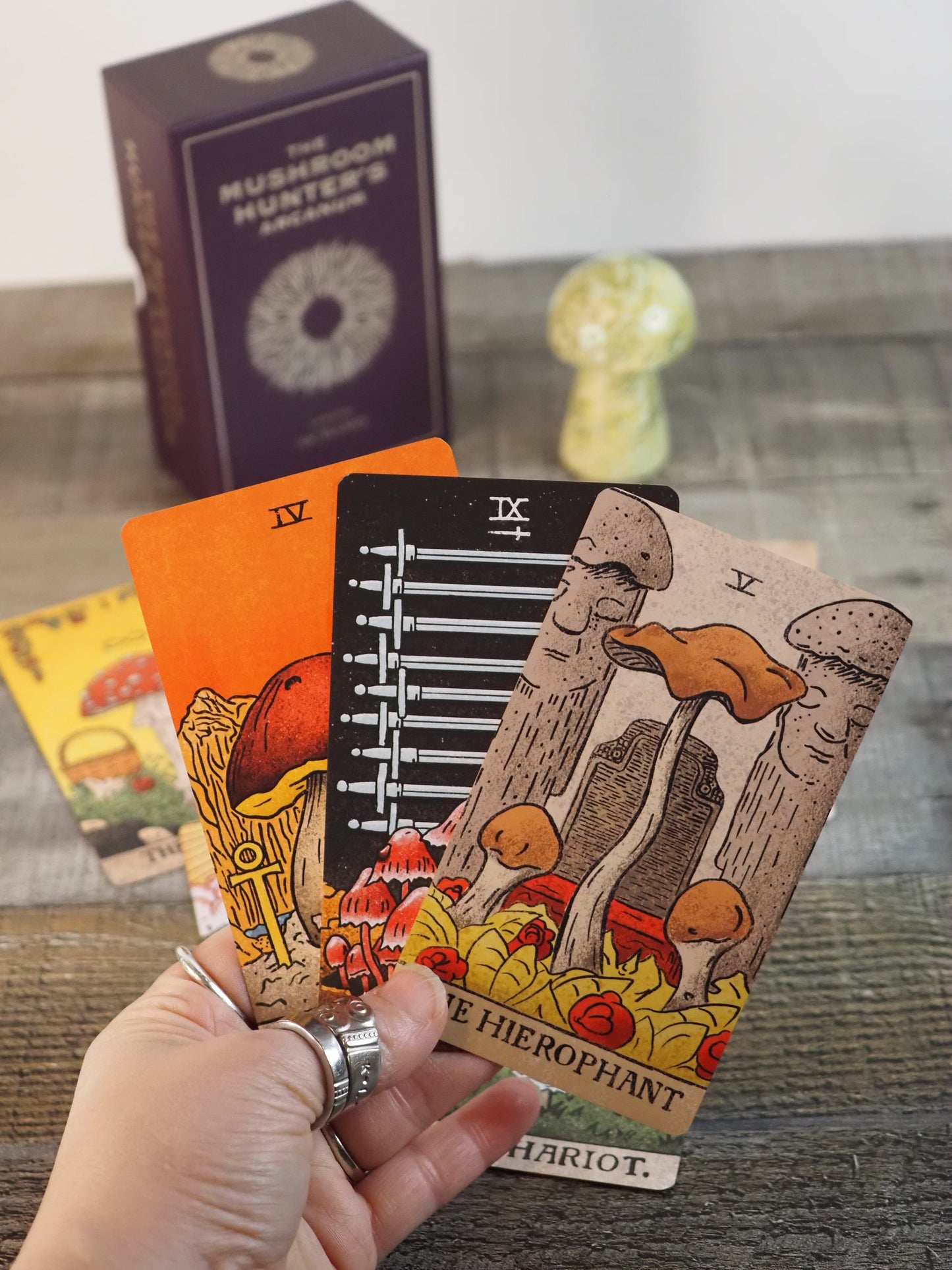The Mushroom Hunter's Arcanum Tarot