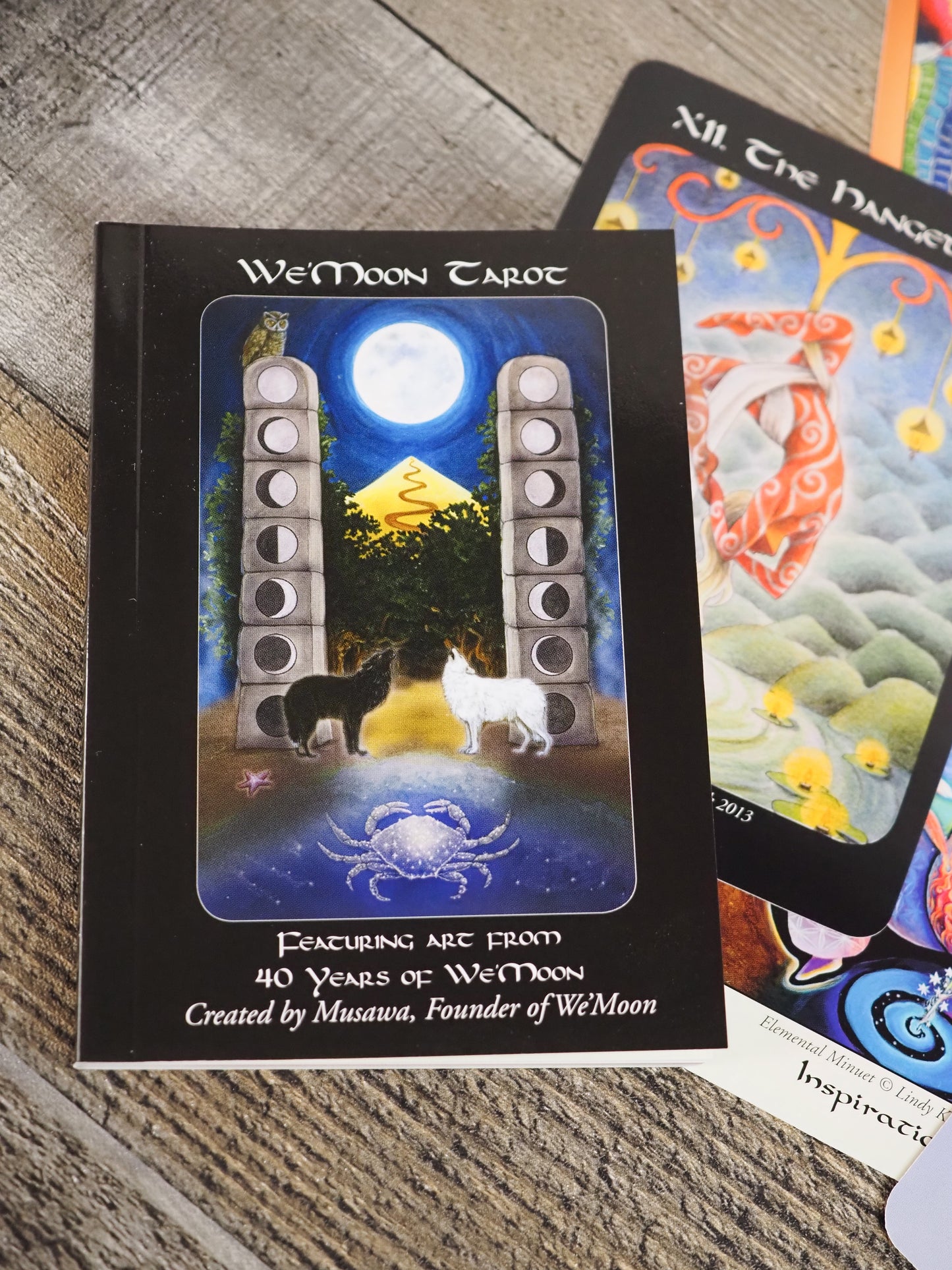 We'Moon Tarot by Musawa, founder of We'Moon