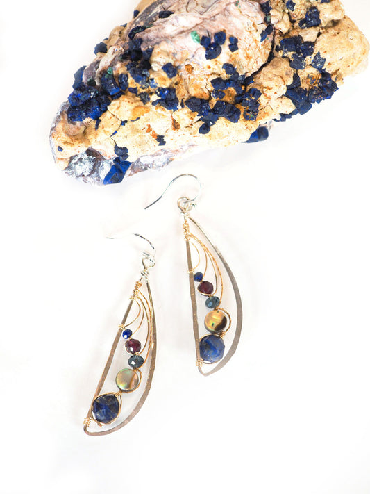 Jeweled Dragonfly Earrings