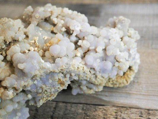 Large, Light Lavender Grape Agate Cluster