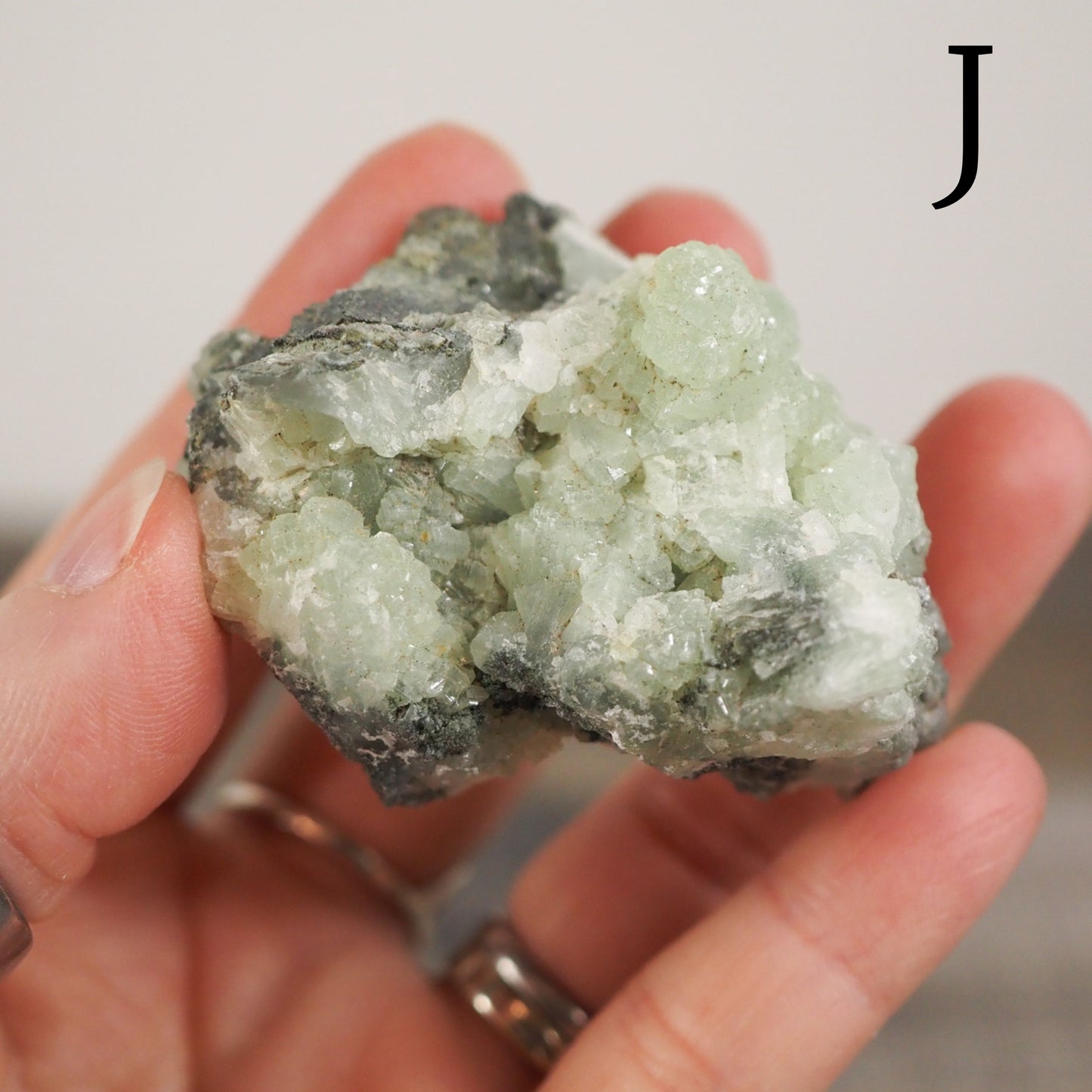 Prehnite Clusters G-J - Choose your own