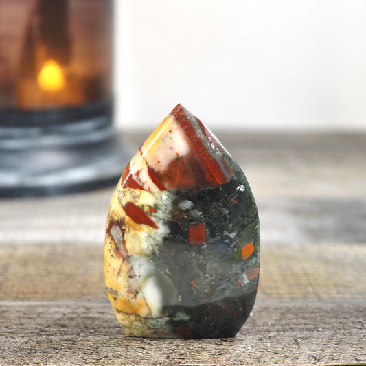 African Bloodstone Flame F