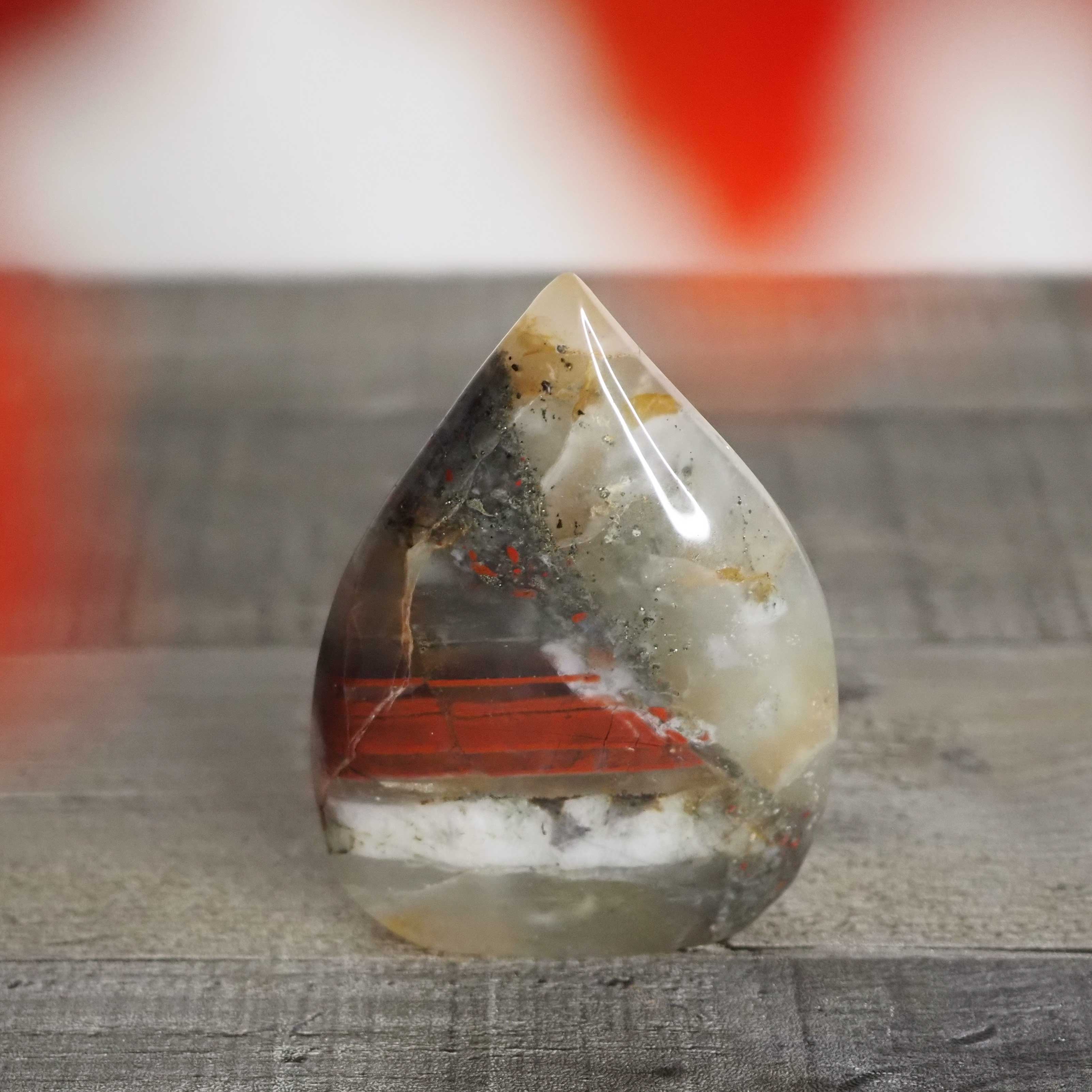 African Bloodstone Flame AA04