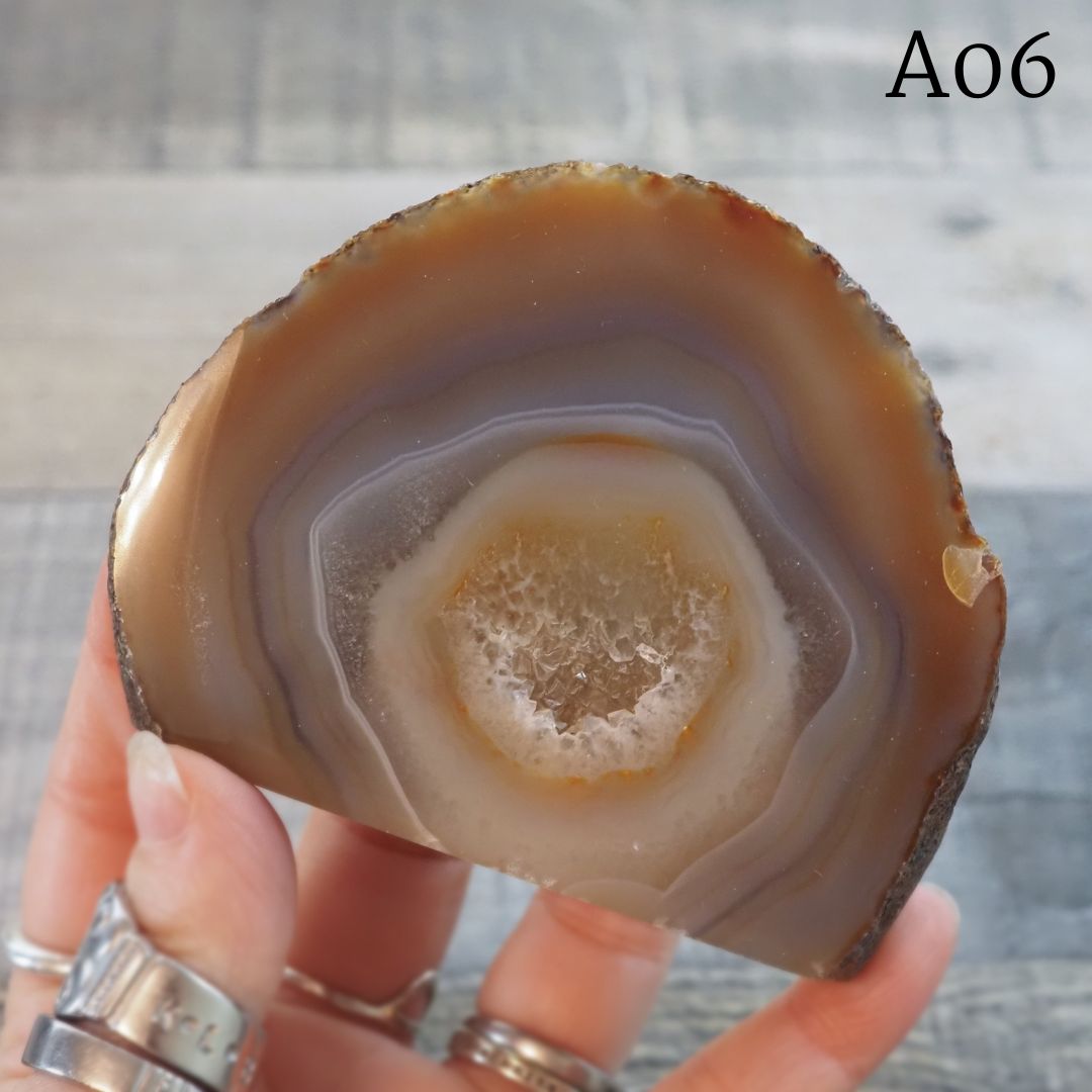 Agate from Brazil A05-A08 - You Choose!