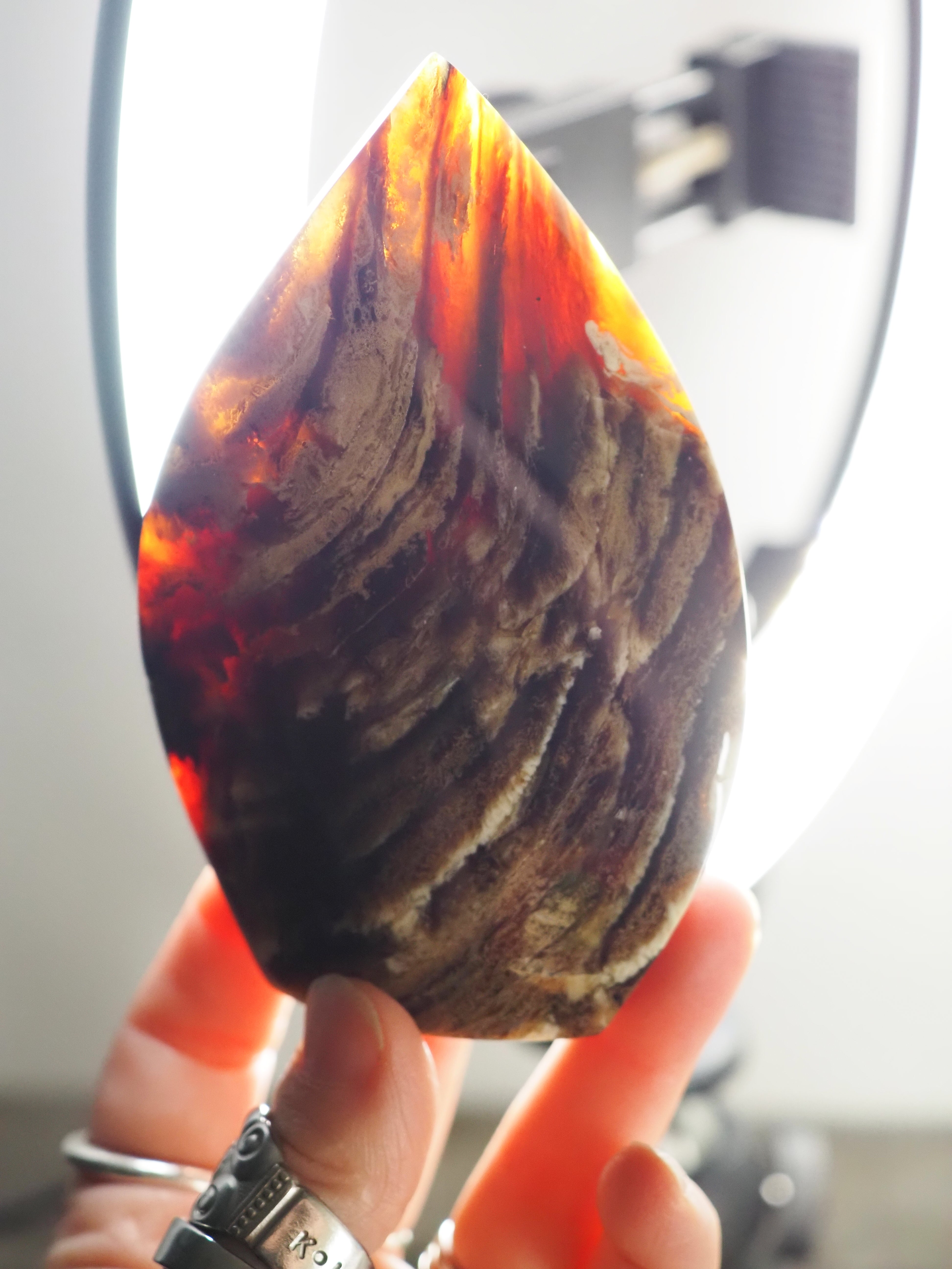 Indonesian Amber Flame B