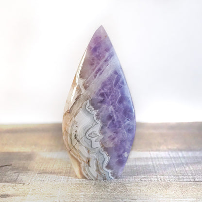Amethyst and Banded Agate Flame I