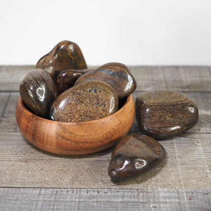 Extra-large Bronzite Tumbles from Brazil