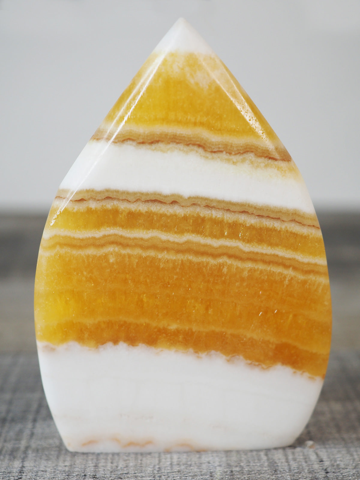 Candy Corn Calcite Flame B