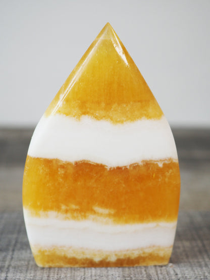 Candy Corn Calcite Flame C