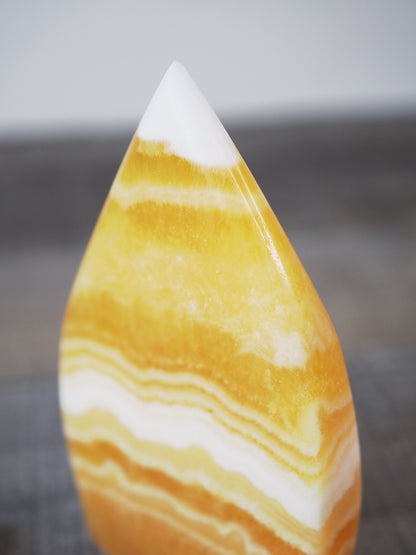 Candy Corn Calcite Flame E