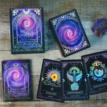 Crystal Portal Oracle© Deck by Moonstruck Crystals