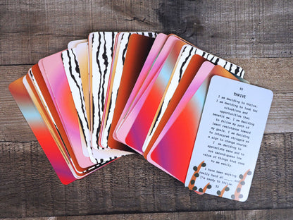 Dear Self Affirmation Card Deck by Tarisha Clark