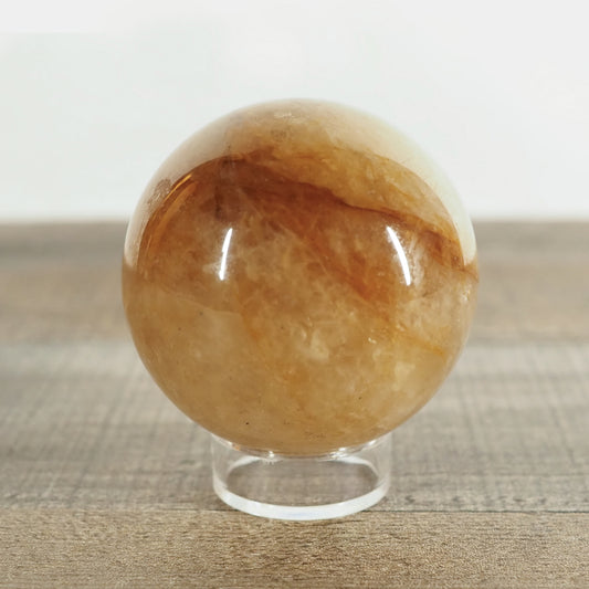 Golden Healer Hematoid Quartz Sphere B