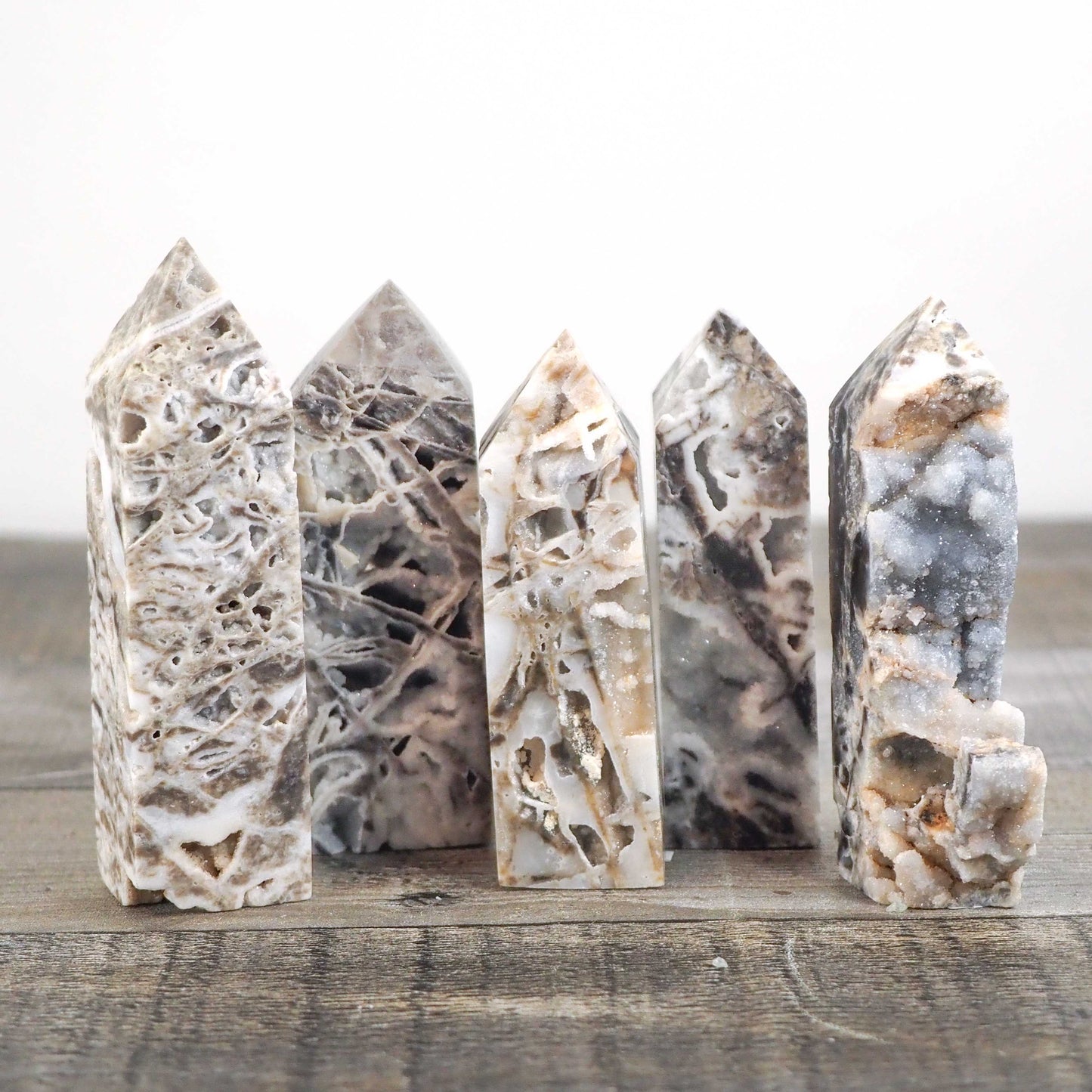 Harmony Quartz (Commonly known as Sphalerite) Towers A-E - Choose your own!