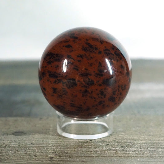 Mahogany Obsidian Sphere B