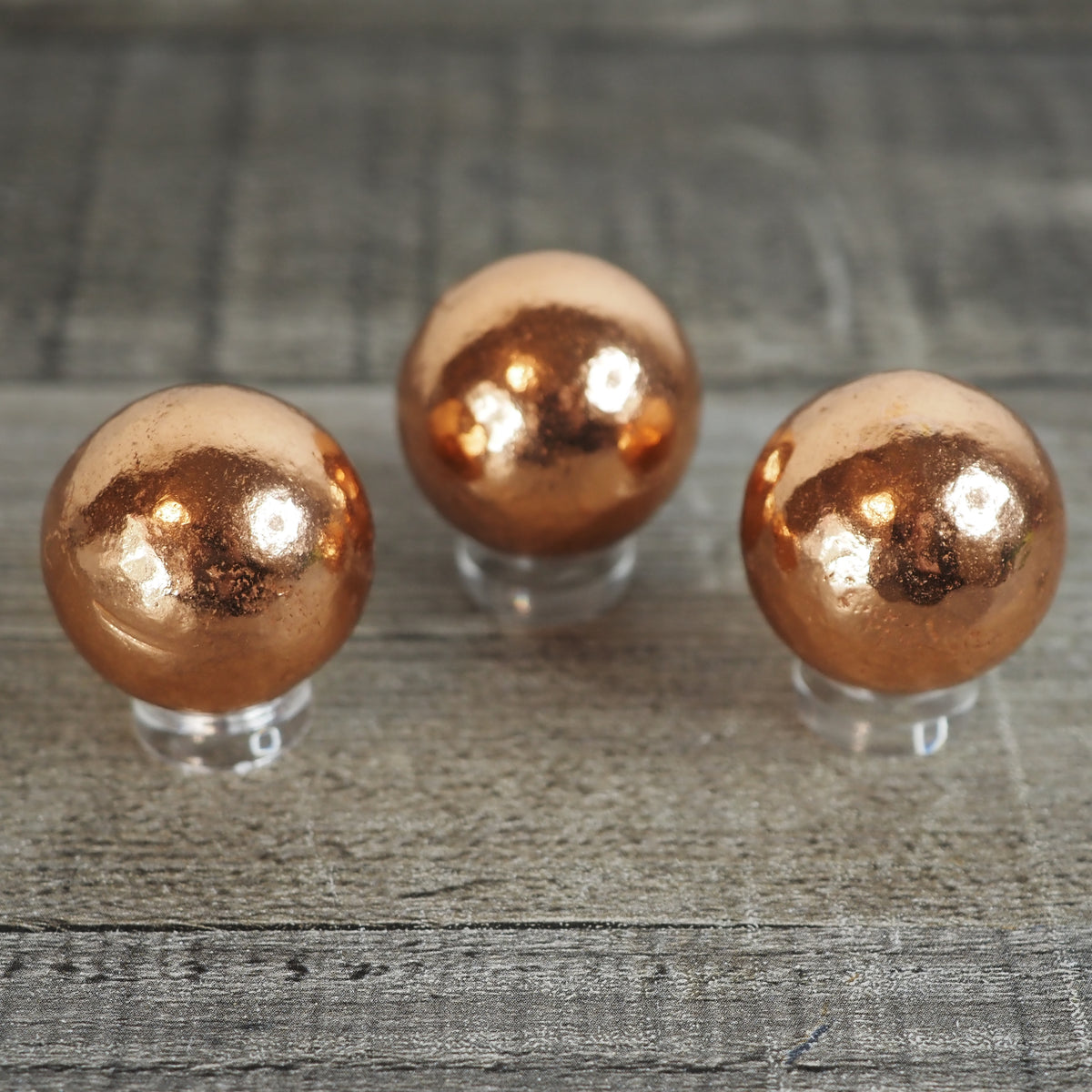 Native Copper Sphere Michigan Native Copper Hammered Spheres – The Triceratory