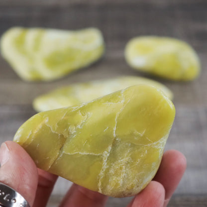 Noble Serpentine Freeform "Pebbles" from Washington - You Choose!